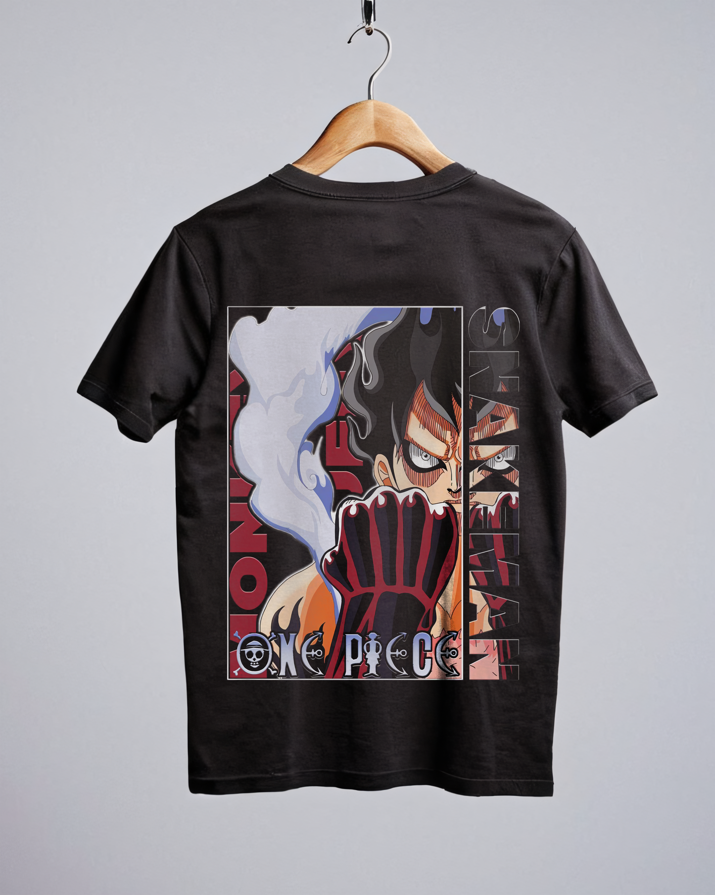 Monkey D Luffy Gear 4 Snakeman Tshirt (Oversized Fit)