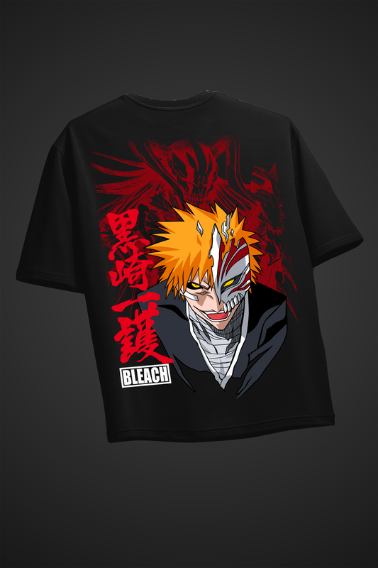 Kurosaki Ichigo Black Arrancar Oversized Tee