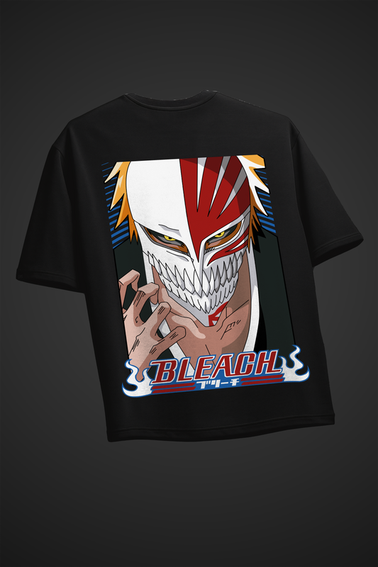 Kurosaki Ichigo Black Oversized Tee