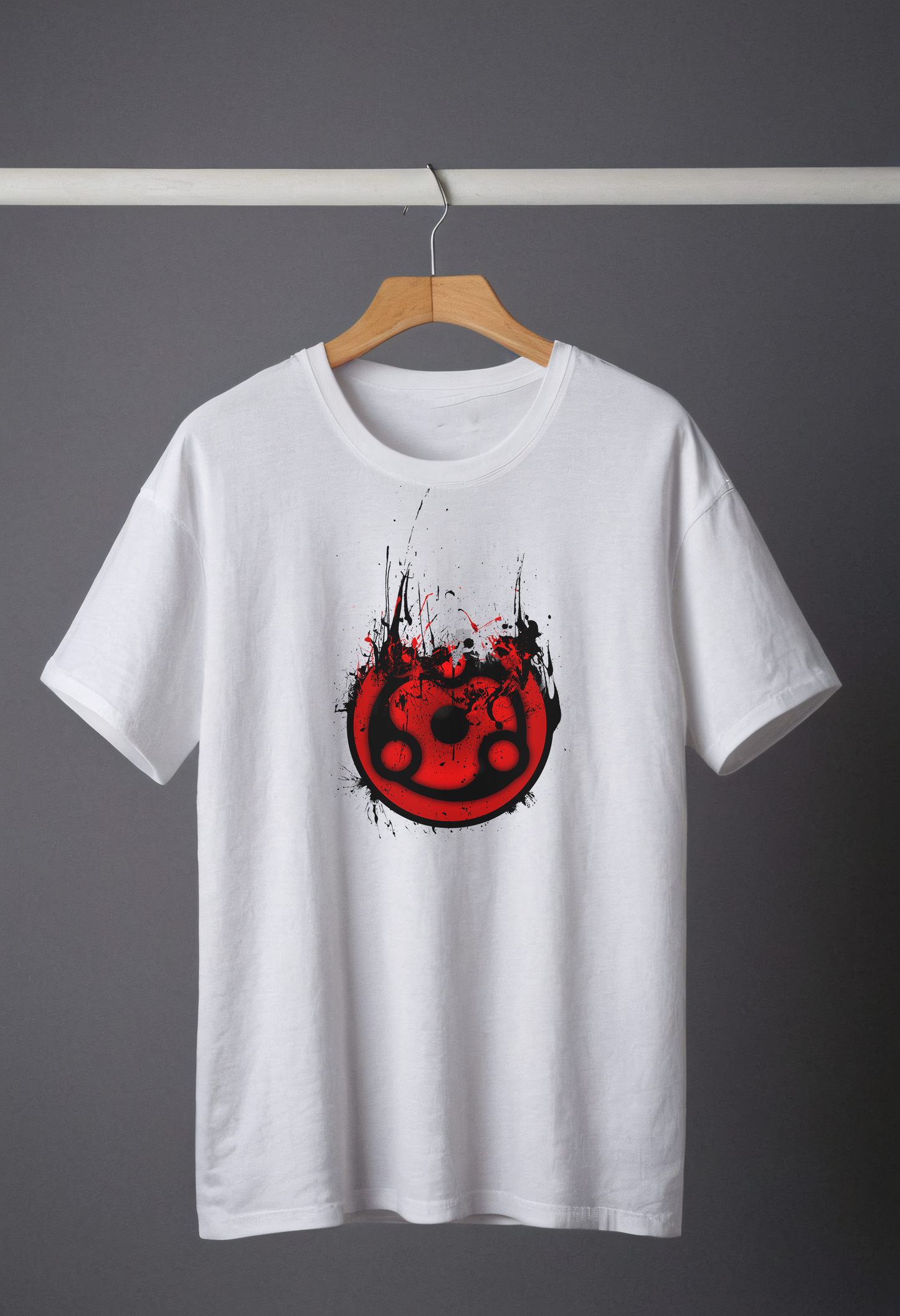 Madara Uchiha White Tshirt (Oversized Fit)