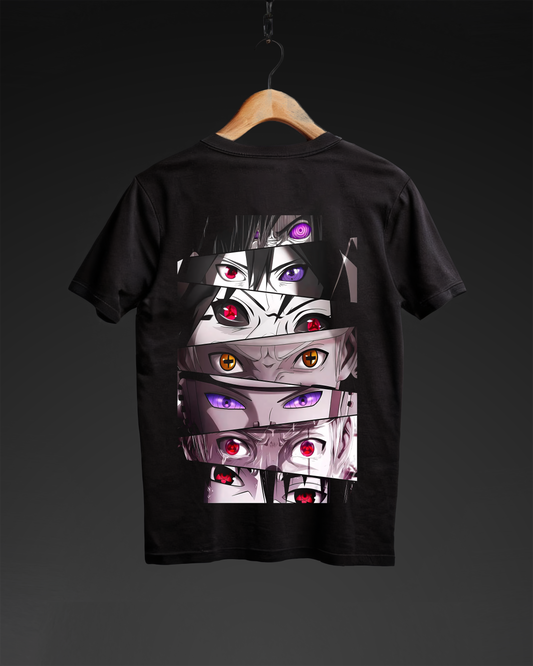 Naruto Shippuden Eyes Tshirt (Oversized Fit)