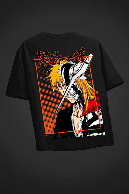 Kurosaki Ichigo Hollow Form Oversized Tee