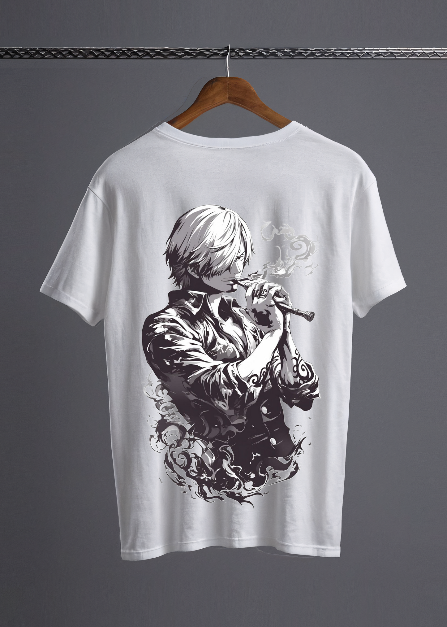 Black Leg Sanji T-shirt (Oversized Fit)