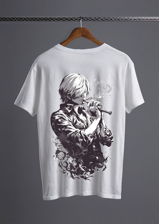 Black Leg Sanji T-shirt (Oversized Fit)