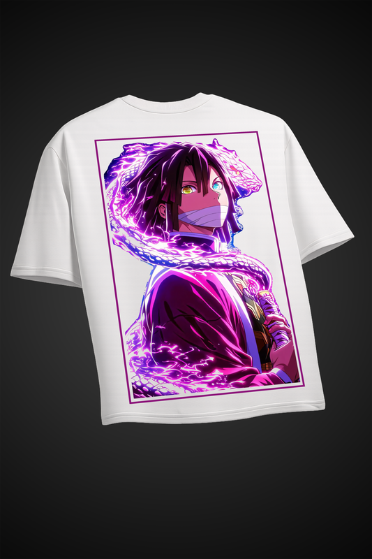 Obanai White Oversized Tee