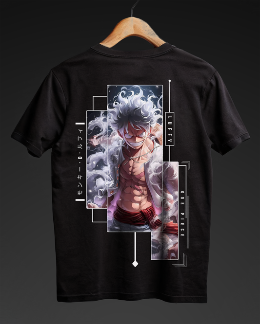 Luffy Gear 5 Badass Pose T-shirt (Oversized Fit)